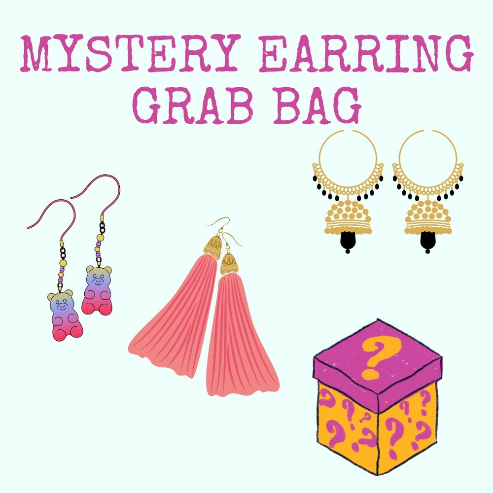Handmade Mystery Earring Grab Bag